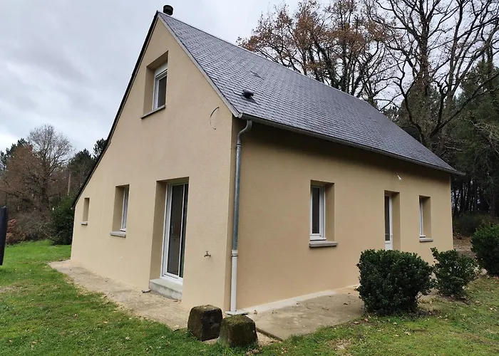 Maison Au Coeur De La Foret Semesterbostad La Fontaine-Saint-Martin